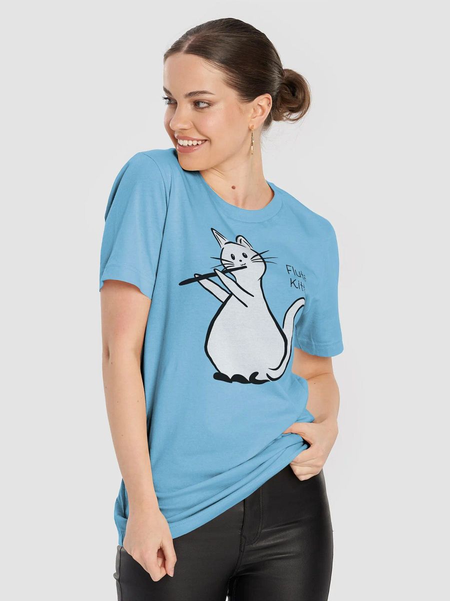 Flute Kitty T-Shirt - Unisex product image (6)