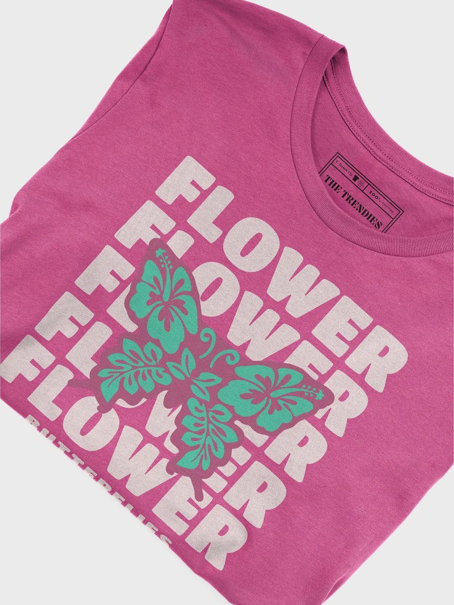 Flower Power Butterflies T-Shirt product image (3)