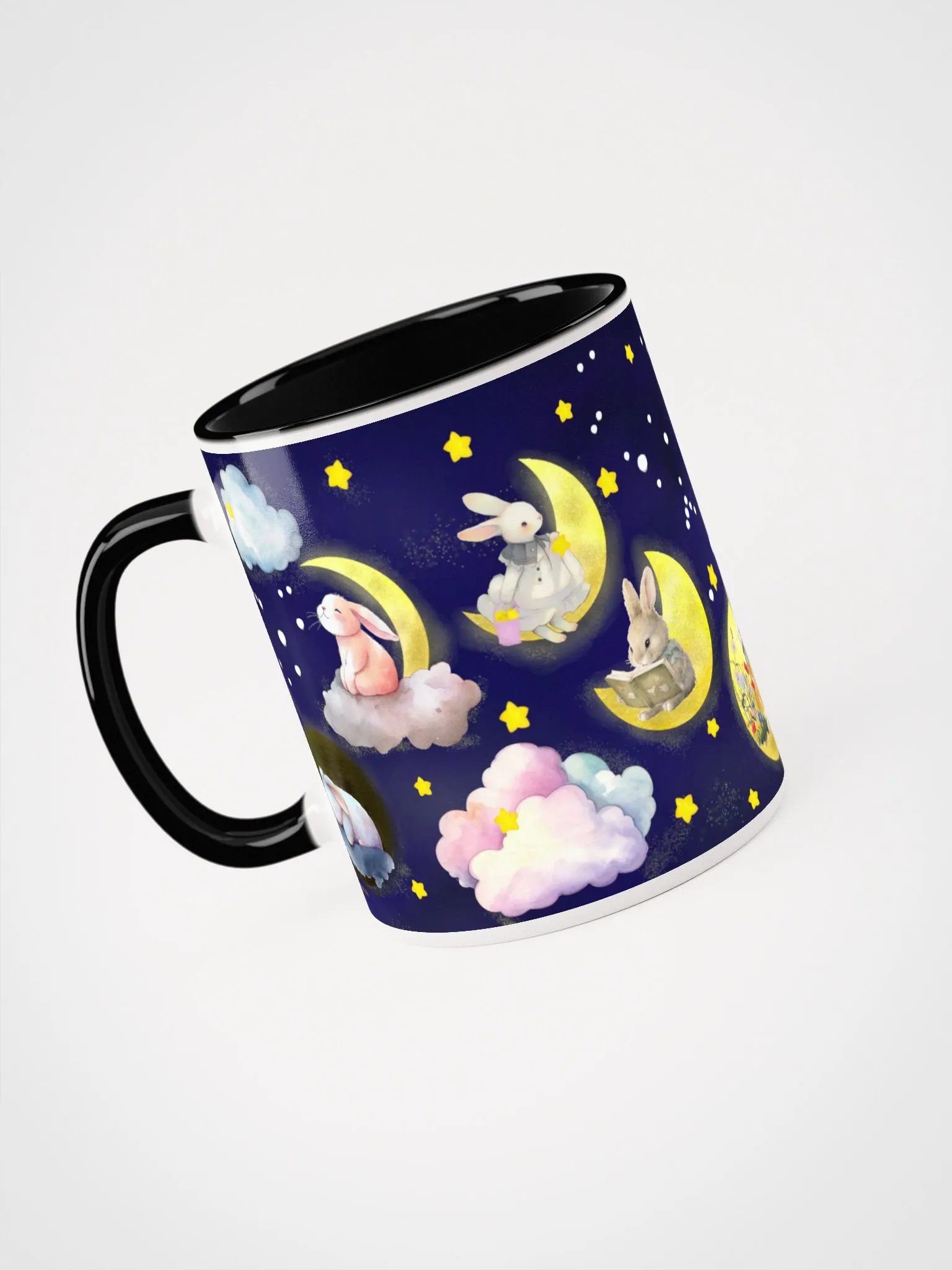 Bunny on the Moon Ceramic Mug 🌙🐰 product image (3)