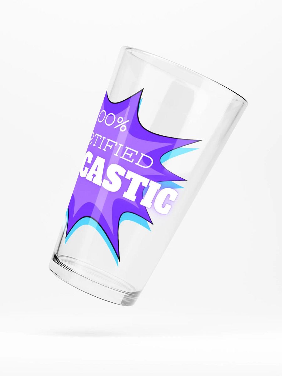 100% CERTIFIED PINT GLASS product image (5)
