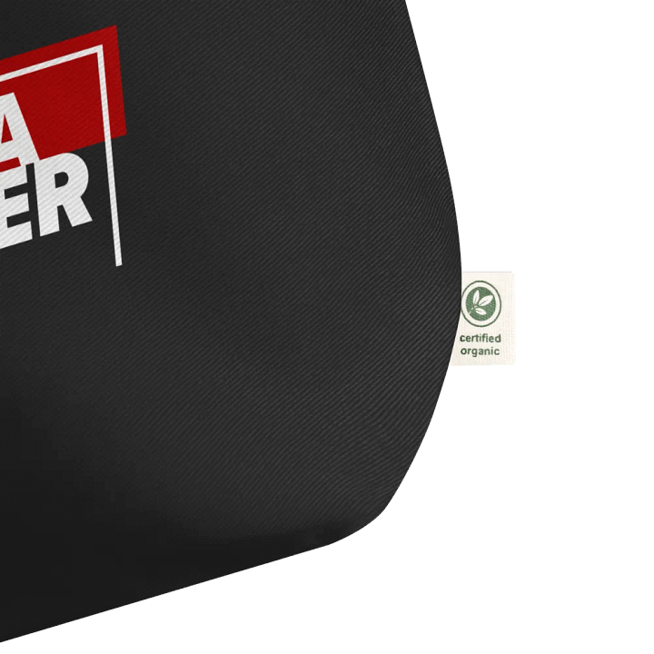 China Insider LOGO Organic Cotton Tote Bag product image (2)