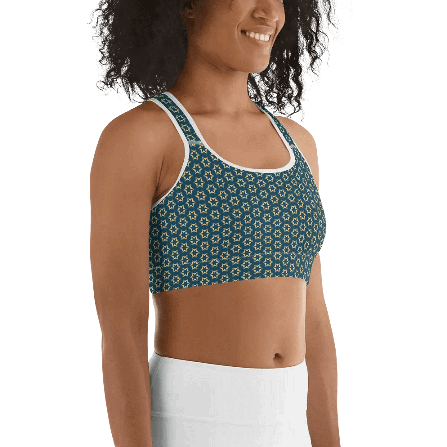 Seashell and Starfish Sports Bra product image (4)