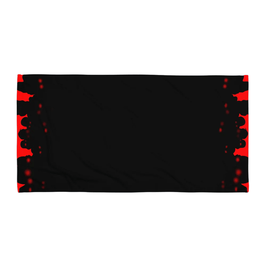 Rorschach Red Symmetry Towel product image (1)