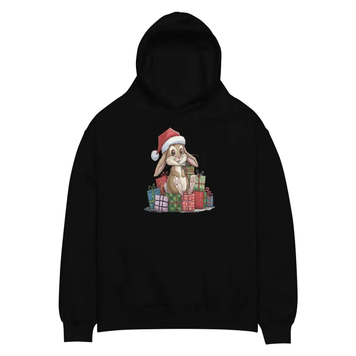 Santa Bunny AS Colour Unisex Premium Oversized Hoodie product image (2)