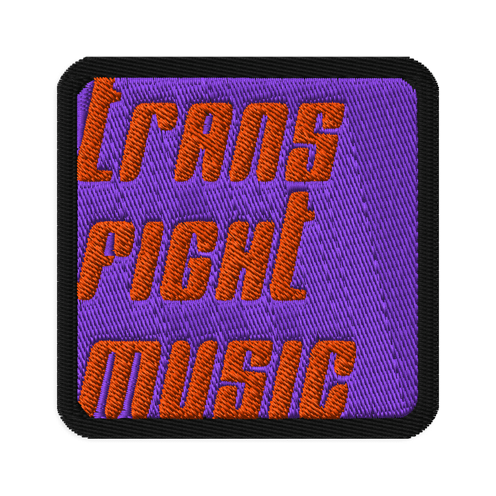 FEAR FOR THE FLESH - 'Trans Fight Music' patch product image (1)