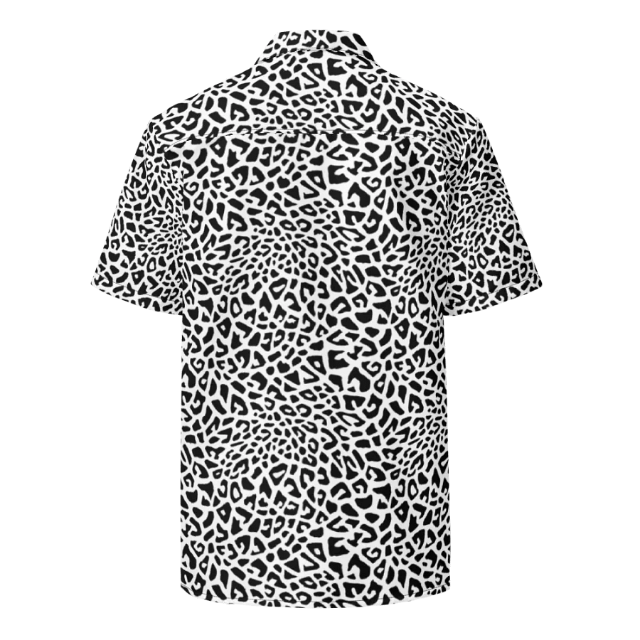Silver Leopard Hawaiian Shirt product image (2)