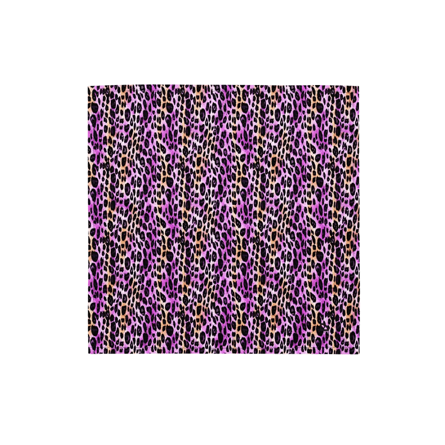 Purple Beige Leopard Bandana product image (1)