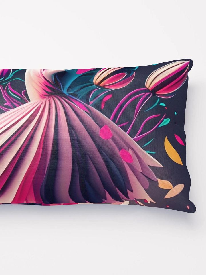 Bohemian Throw Pillow - Earthy Escape with Floral Dance product image (6)