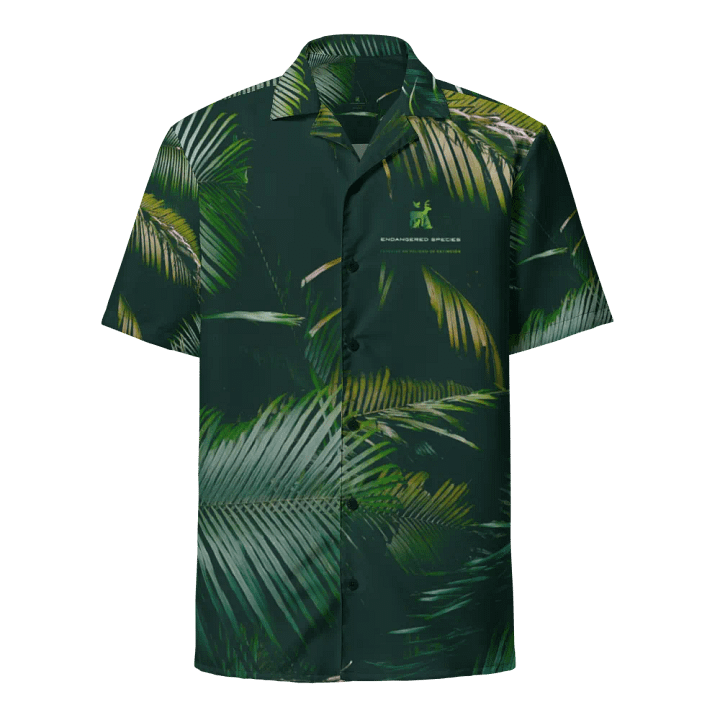 Endangered Species - Mexico - Logo Palm Leaf Hawaiian Shirt product image (2)