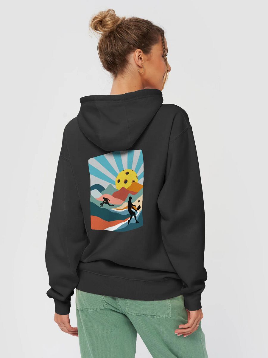 Discover Pickleball Premium Hoodie Dark Colors product image (4)