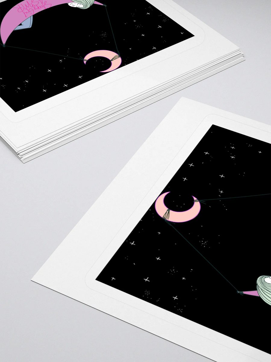SleepyGal Logo Sticker product image (10)