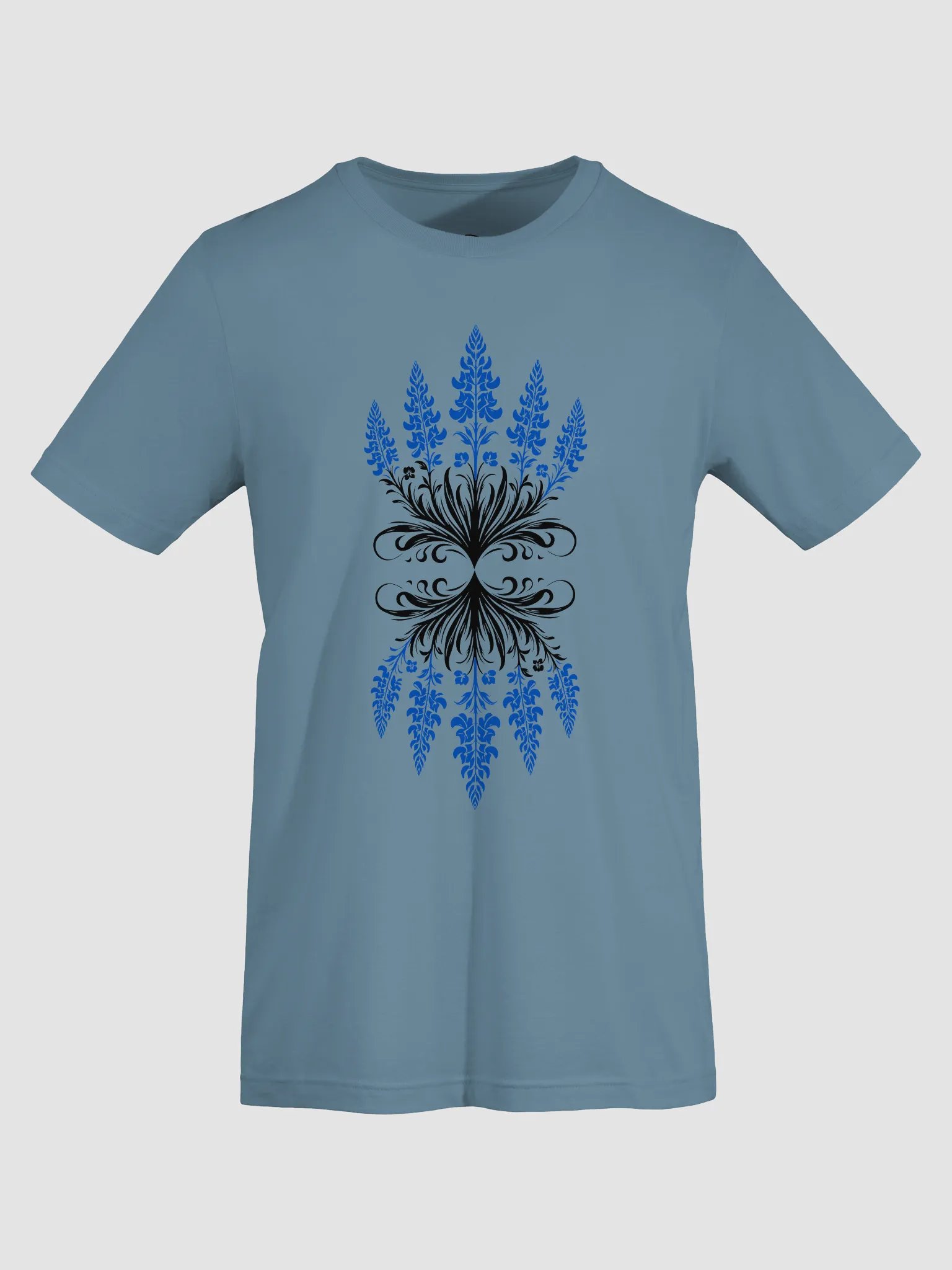 Twin Bloom: Texas Bluebonnet Reflection Tee product image (69)