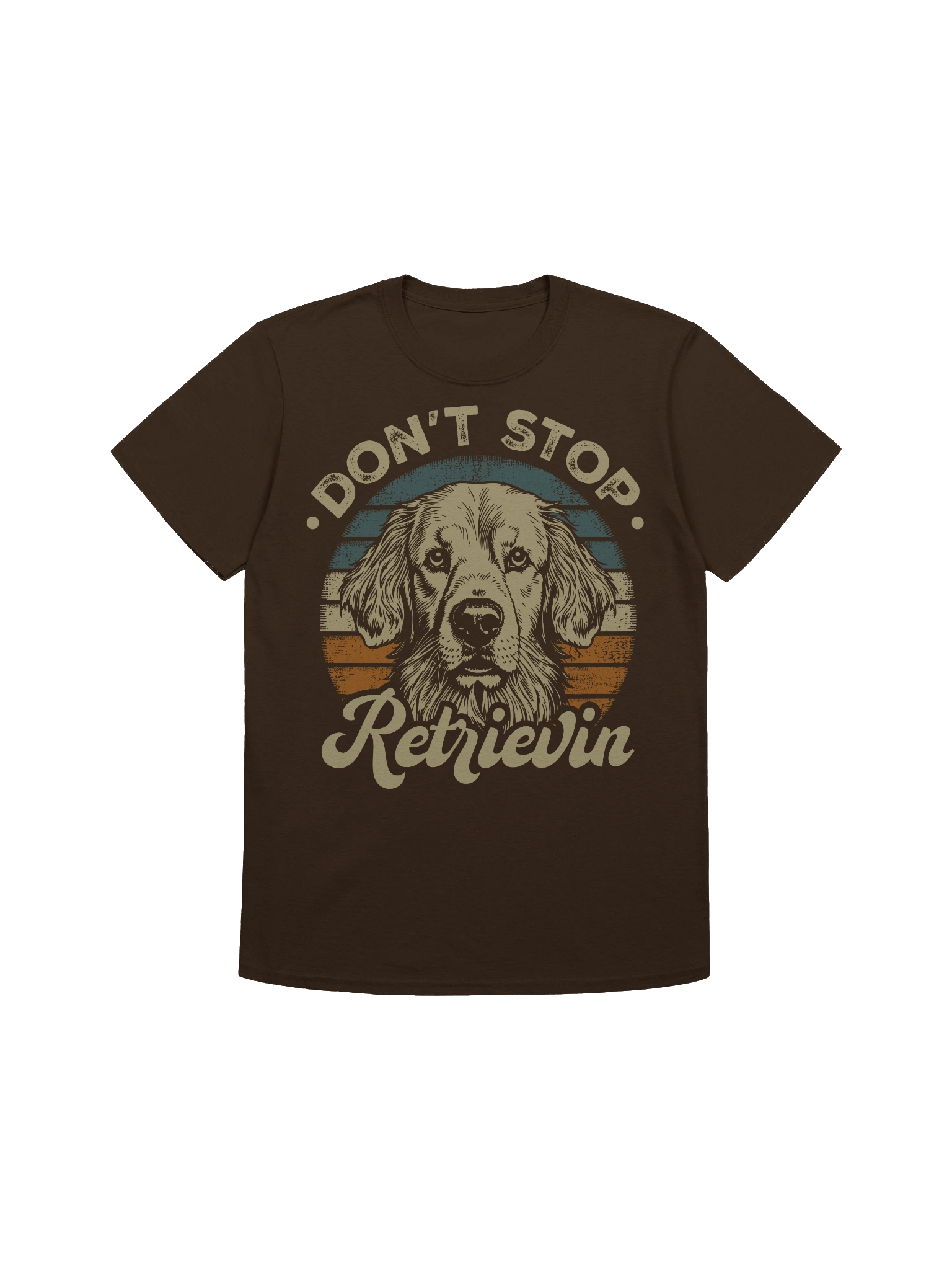 Retriever Retro Vibes T-Shirt product image (1)