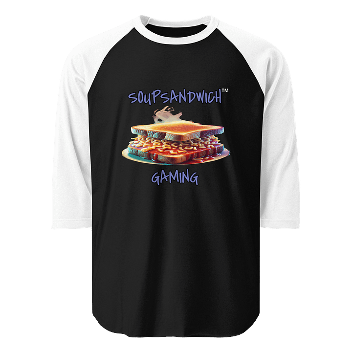 Steamy SoupSandwich 3/4 sleeve Tee v2.0 product image (1)