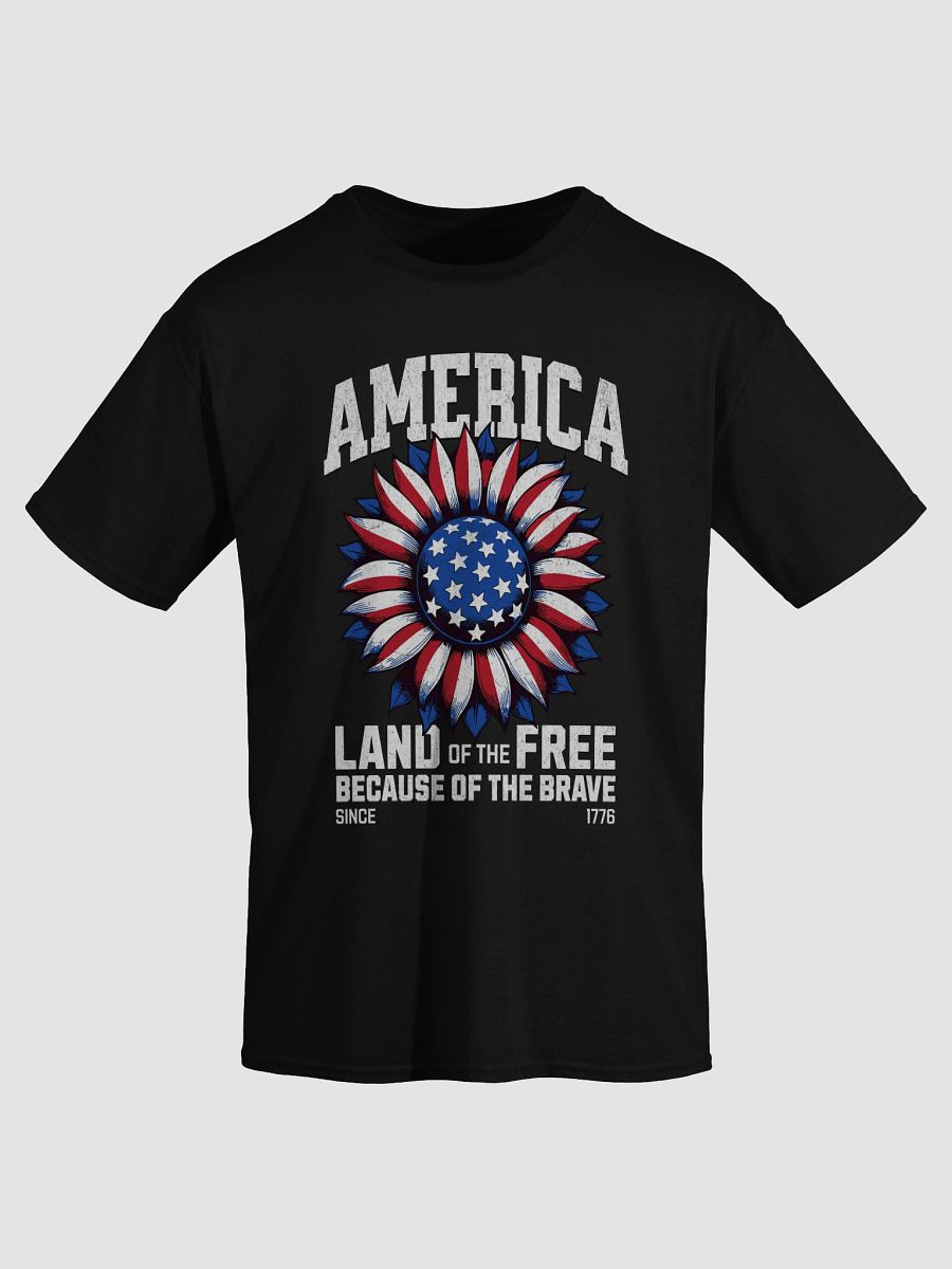 Patriotic Sunflower Tee - Fourth of July product image (1)