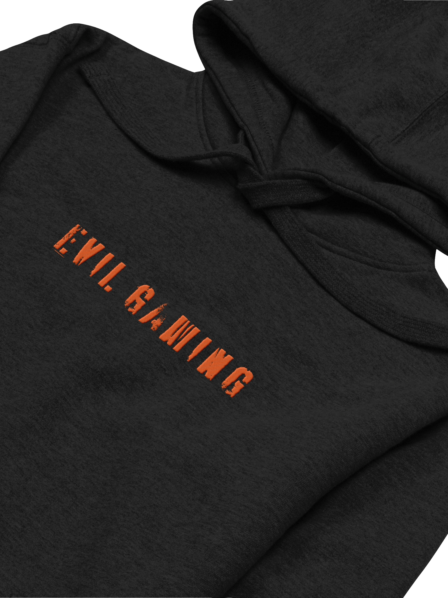 Embroday Evil Gaming Hoodie – Signature Evil Logo on Wrists/ Geometric Unisex Hoodie product image (3)