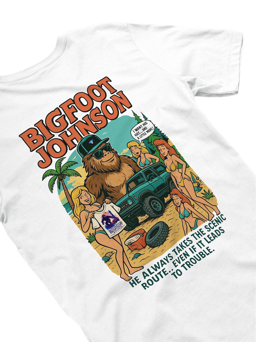 Bigfoot Johnson Scenic Route Tee (White) product image (4)