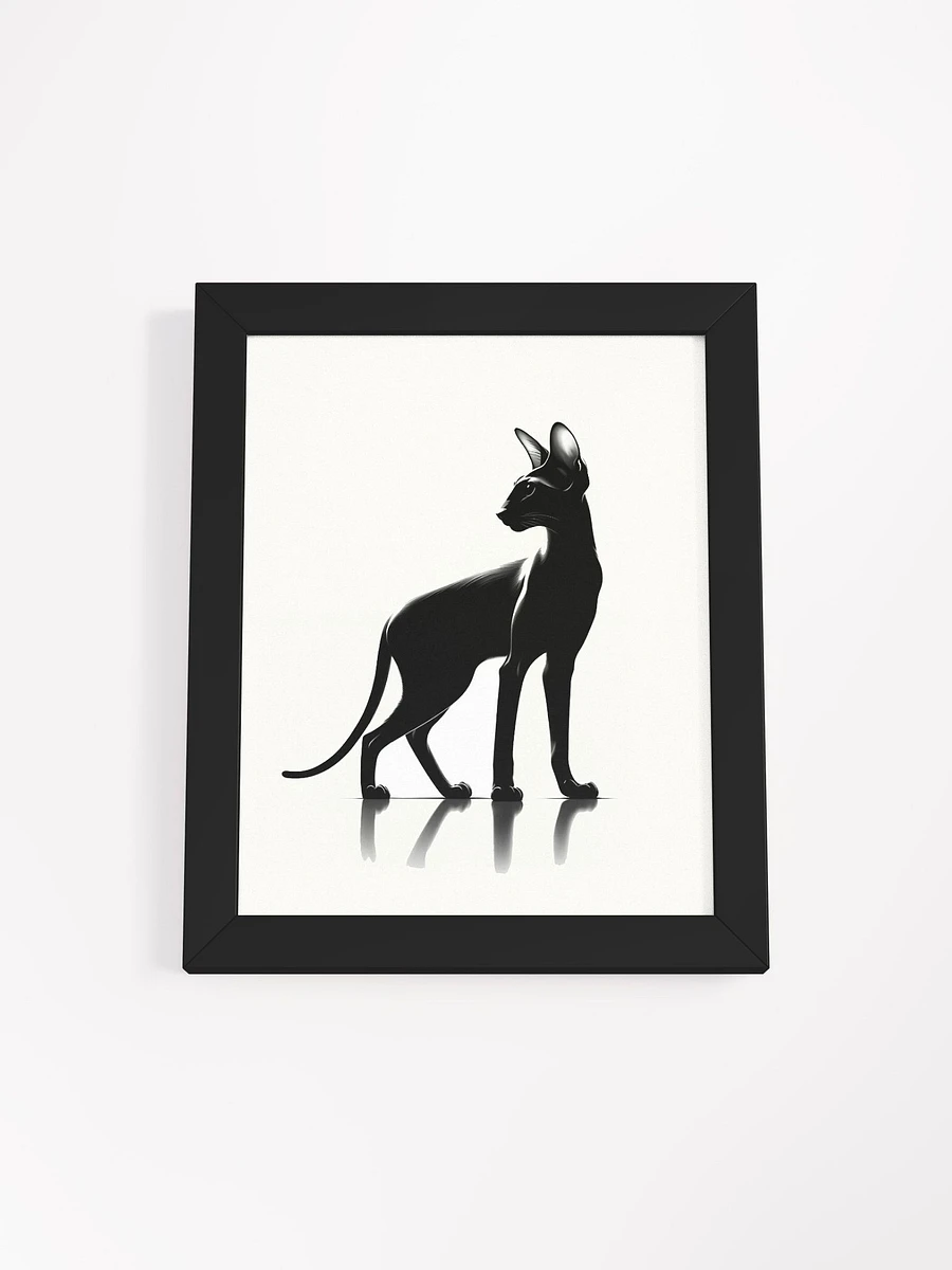 Framed High-Quality Matte Poster (in): Oriental Shorthair product image (19)