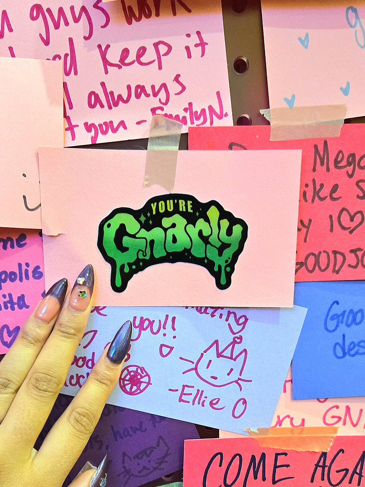 Gnarly Sticker product image (2)