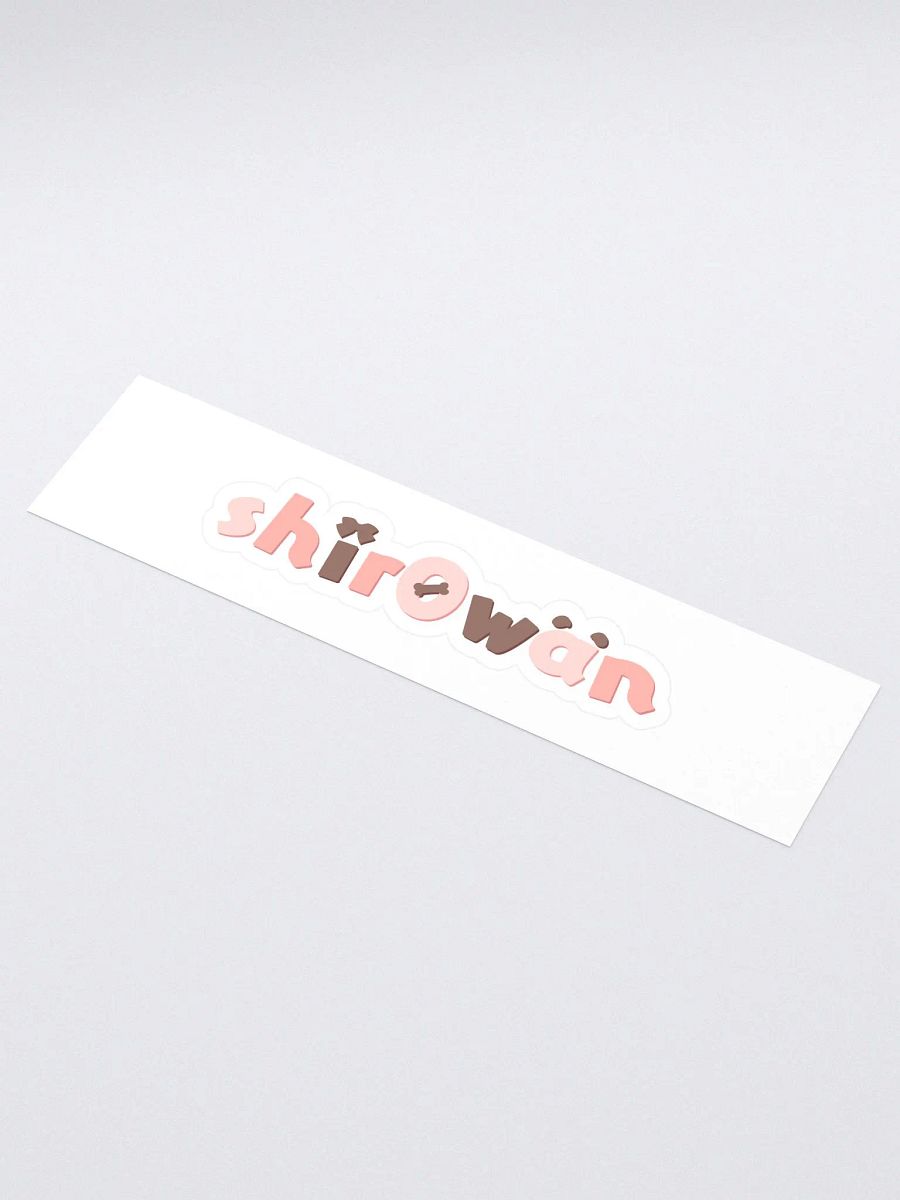 big ahh logo sticker product image (1)