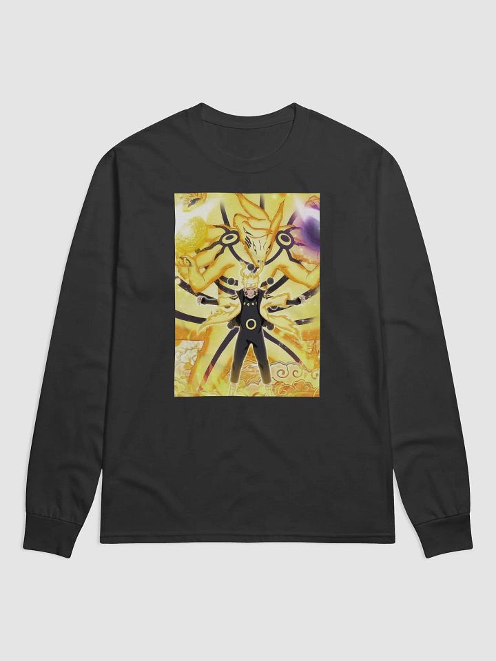 Naruto And Kurama Attack Champion Long Sleeve product image (1)