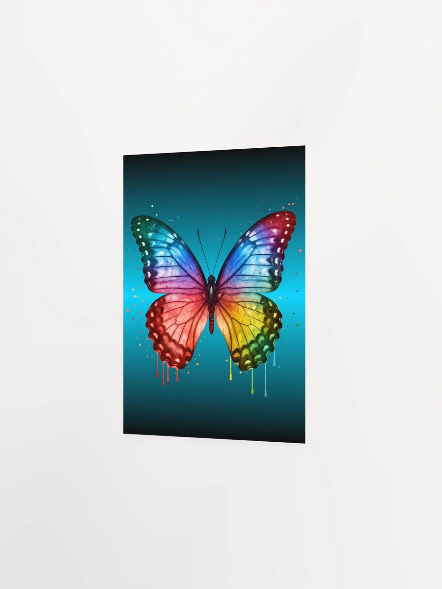Rainbow Butterfly: Painted Elegance Poster product image (2)