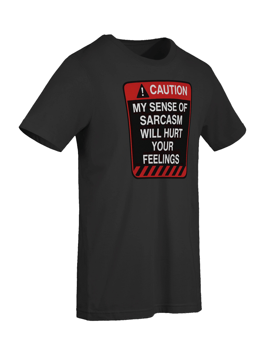 Women's Caution: My Level Of Sarcasm T-Shirt – Funny Warning Graphic Tee | Bold Sarcastic Humor Shirt product image (9)