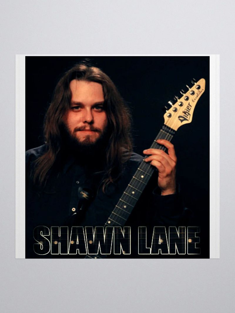 Vibrant Shawn Lane Vigier Sticker Set