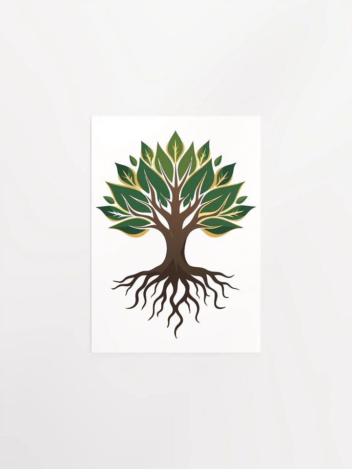 Elegant Tree Poster – Nature-Inspired Wall Art for Home Decor product image (1)