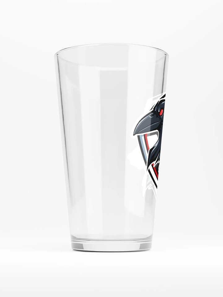 Raven Logo Pint Glass product image (2)