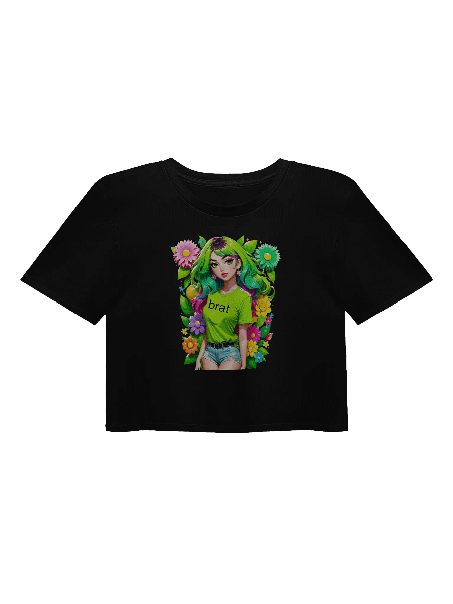 Brat Girl v3 - AS Colour Women's Premium Crop Top product image (3)