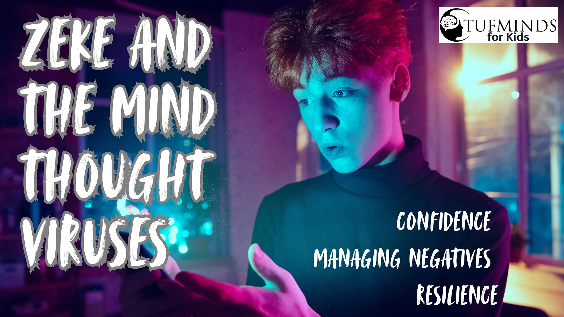 💫 5. Zeke and the Mind Thought Viruses💫 Self empowerment and resilience (7-12yo) product image (1)