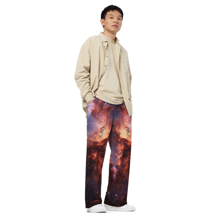 Space Pants (Red/Yellow) product image (2)