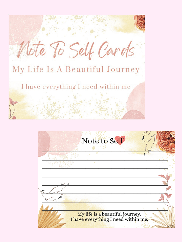 Bless Her Bundle — 10 Notes to Self Stationery Sets product image (2)