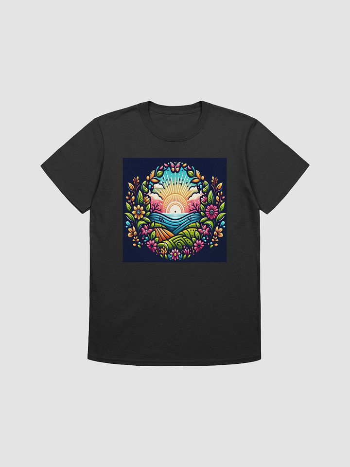Symmetrical Sunrise Unisex T-Shirt product image (2)