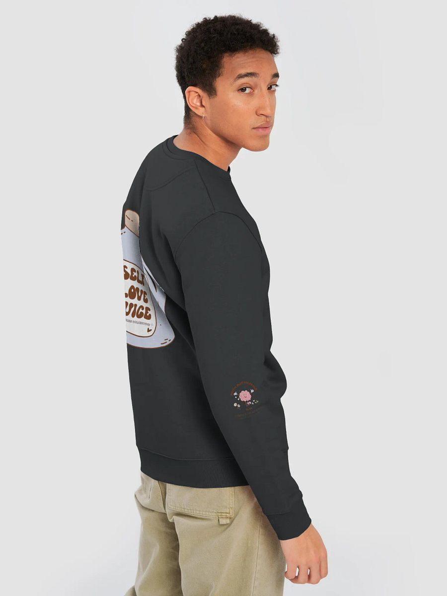 "Self Love Juice" Organic Cotton Sweatshirt – Stay Hydrated with Self-Love product image (8)