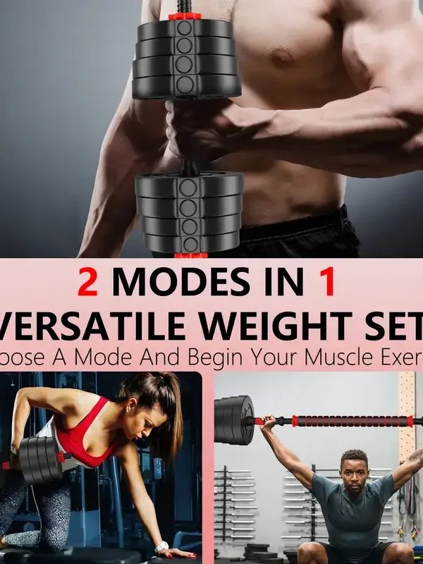 Dumbbells Barbell Set 30KG product image (11)