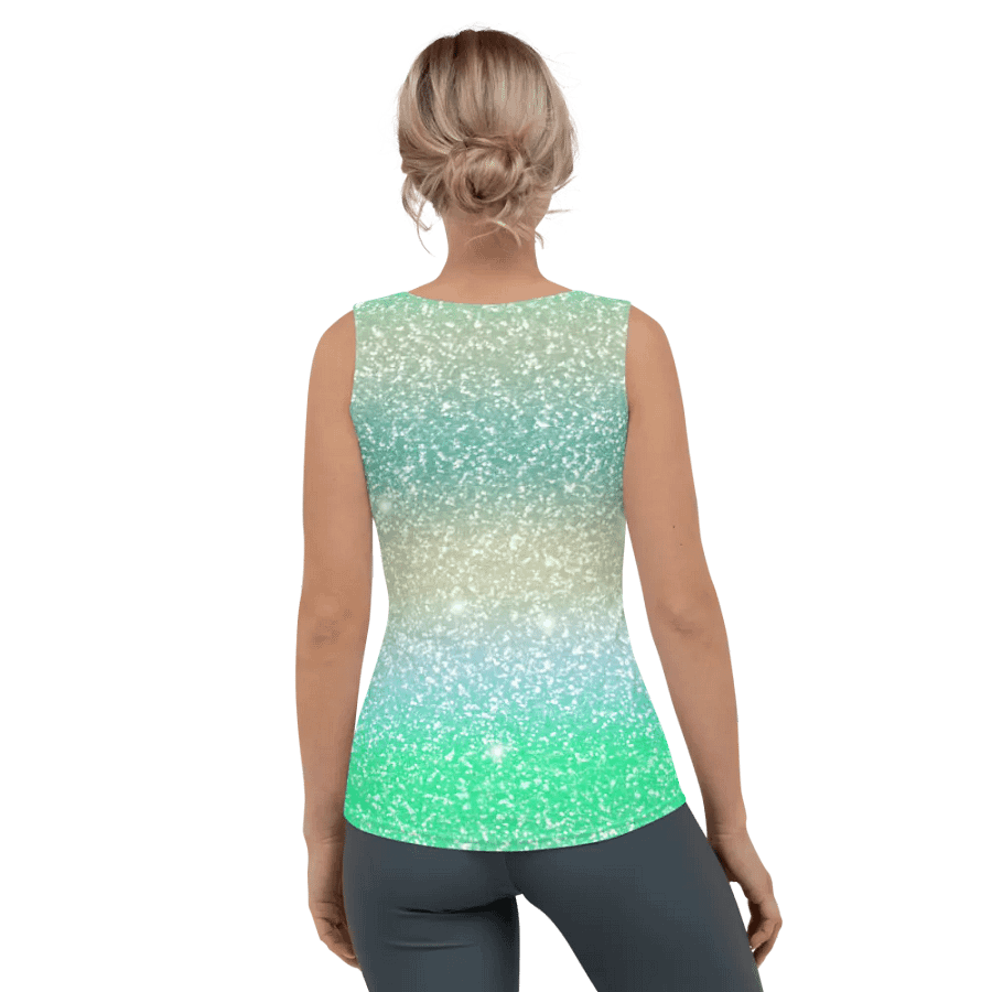Glitter Unicorn Texture Design Tank Top (2) product image (4)