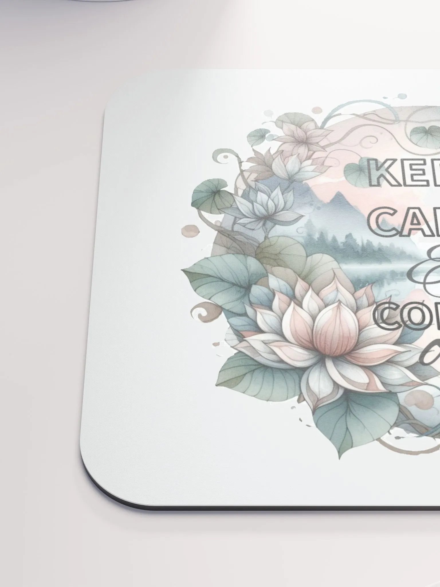 'KEEP CALM & COLOR ON' Mouse Pad product image (6)