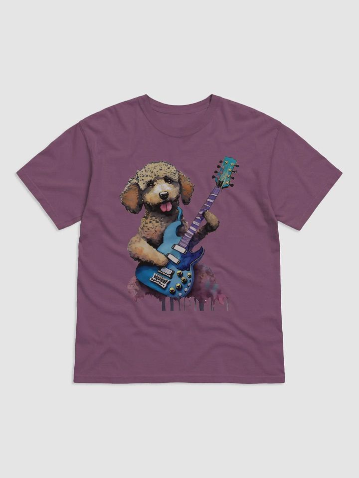 Jam Out Like the Wall Came Down: Labradoodle Electric Guitar Tee product image (13)