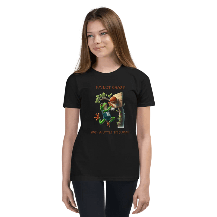 Jumping Frog Basketball Youth T-Shirt product image (2)