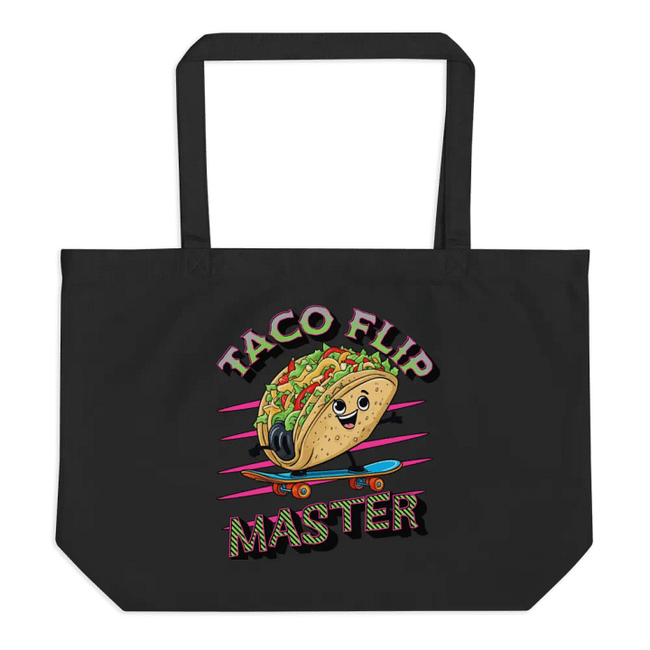 Taco Flip Master Eco Tote product image (1)