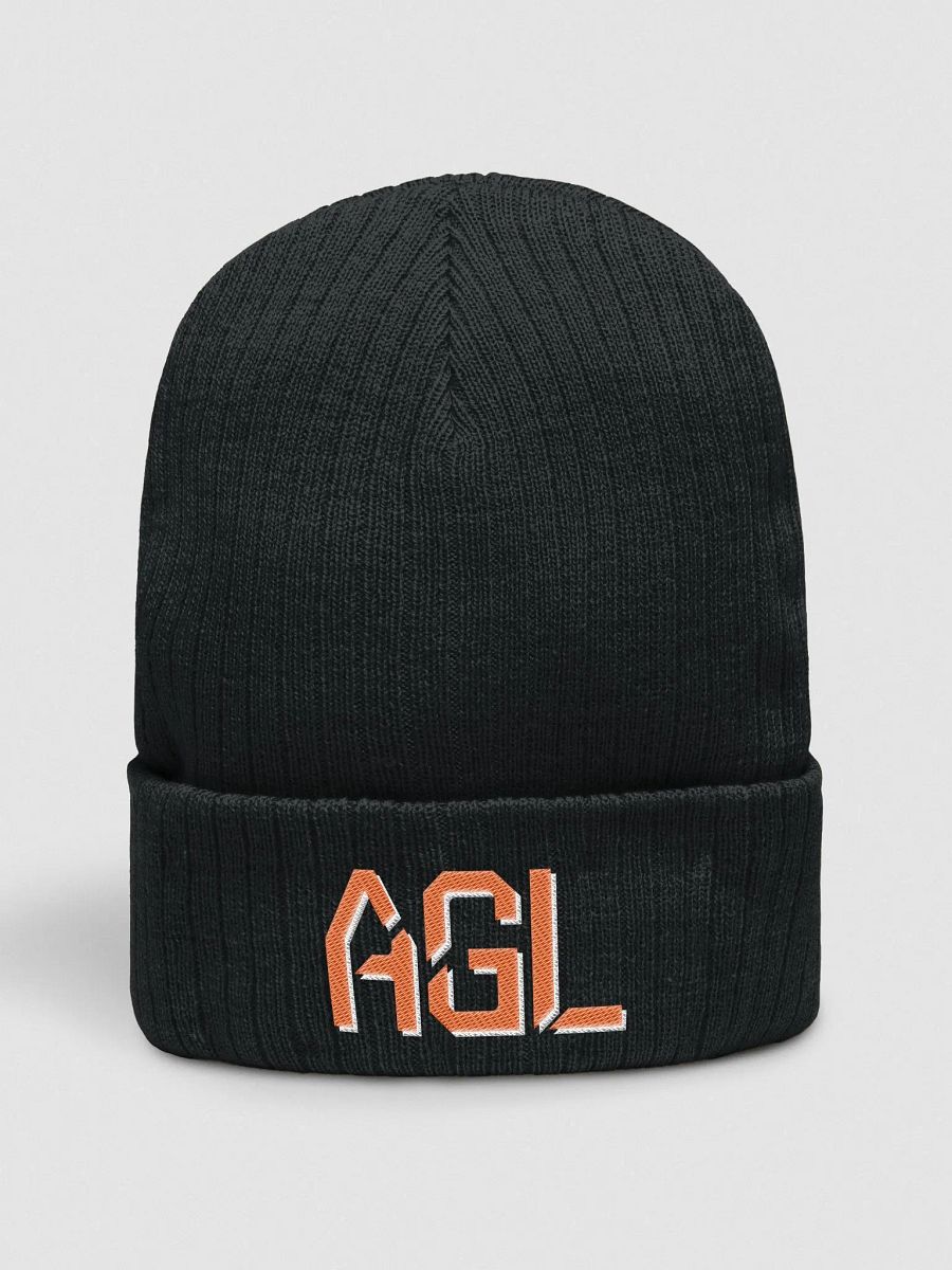 AGL Beanie - Orange Text product image (1)