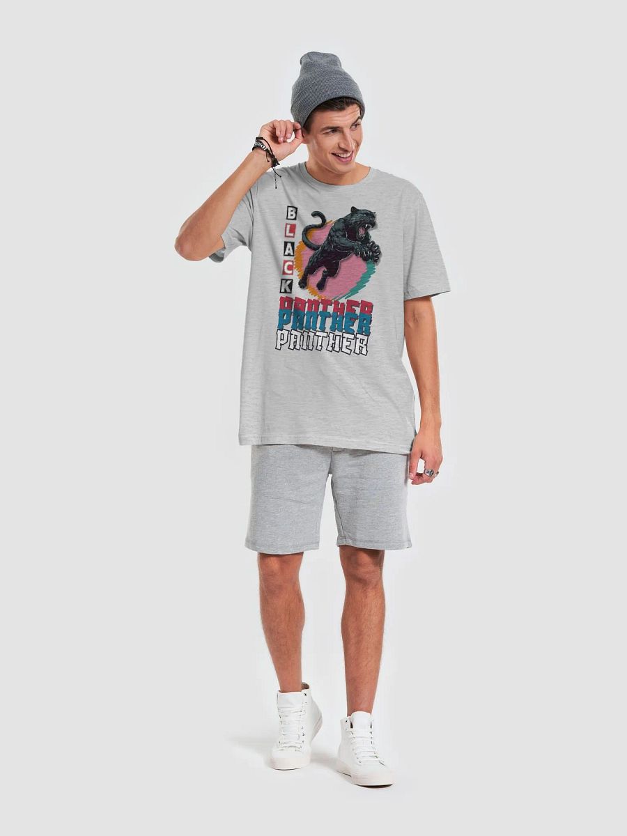 Black panther-Bella+Canvas Supersoft T-Shirt product image (4)