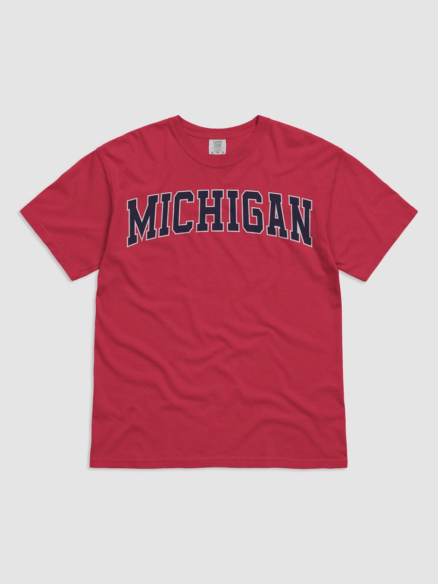 Michigan Vintage Stylish Unisex Garment-Dyed T-shirt product image (2)