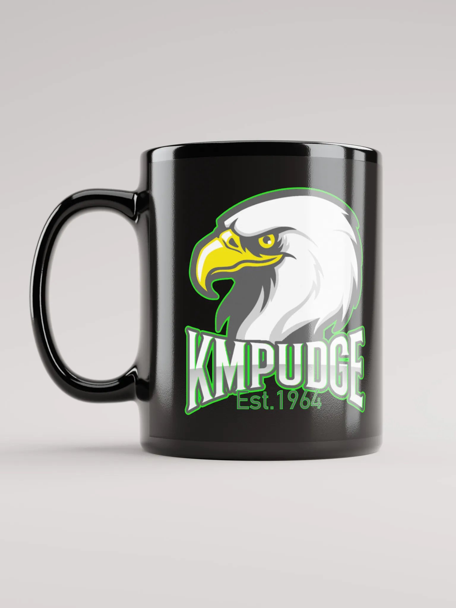 Vintage Eagle Crest Black Mug product image (6)