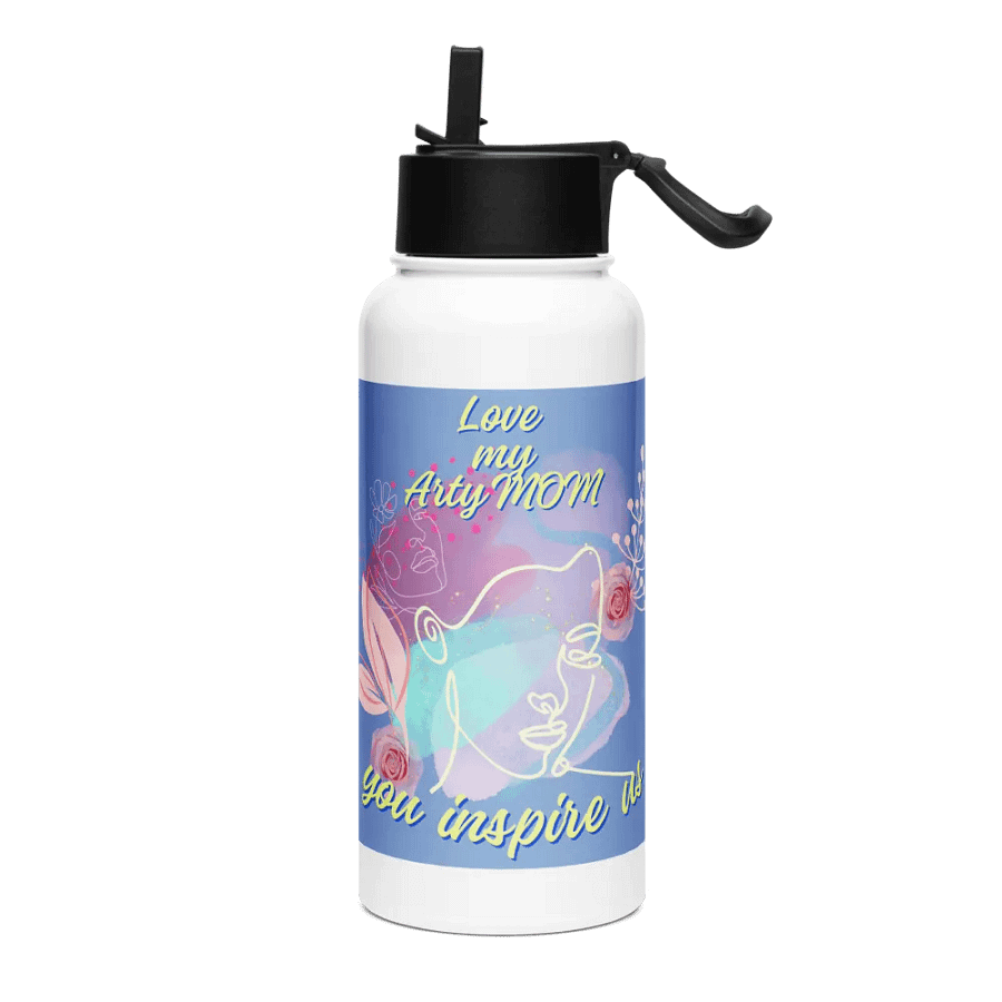 love arty mom Water Bottle Sip in style with our Arty Inspiration Travel Mug. gift for mom on mathersday product image (3)