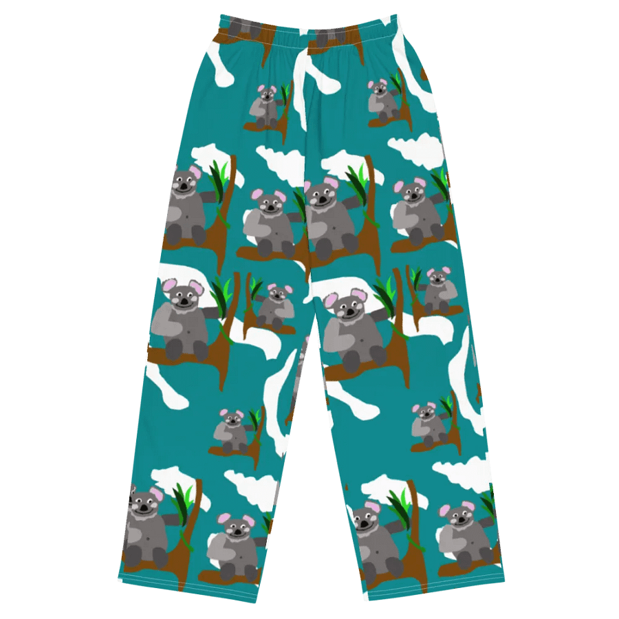 Koala Bears Pattern Wideleg Pants product image (2)
