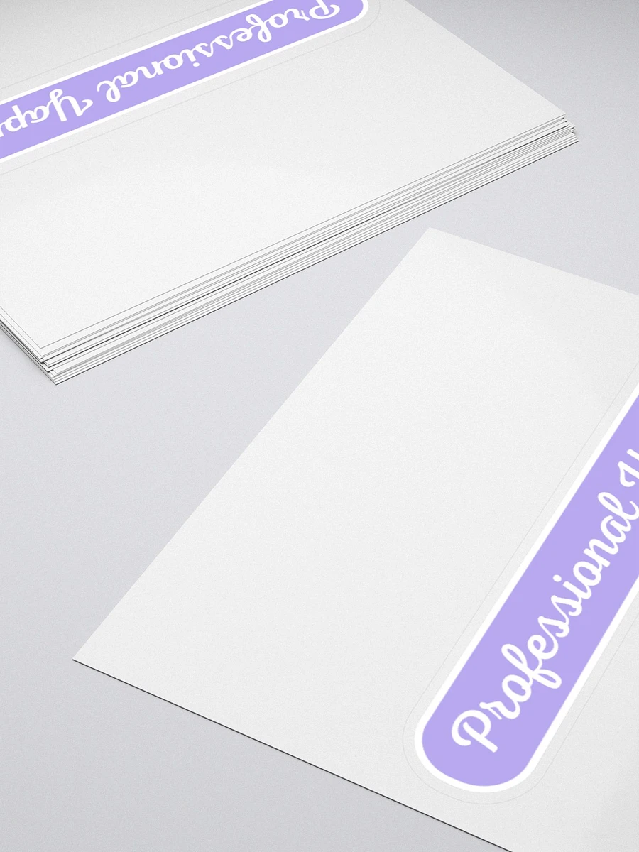 Professional Yapper Sticker - Lilac product image (10)