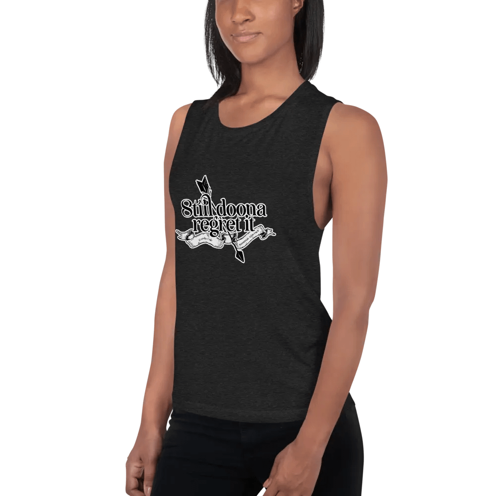 Still Doona Regret It Flowy Muscle Tank product image (6)